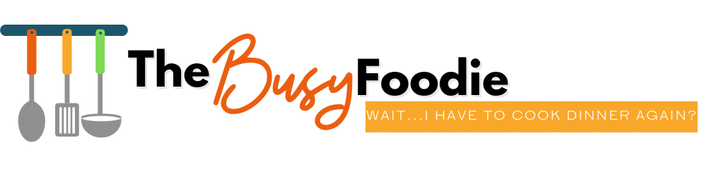 The busy foodie logo.