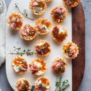 Goat cheese appetizer bites