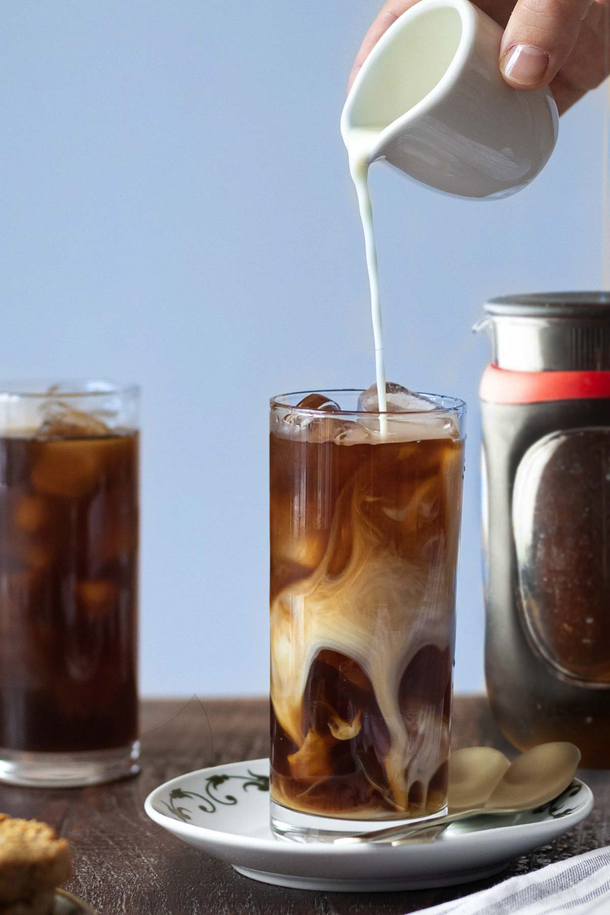 Cold brew with cream