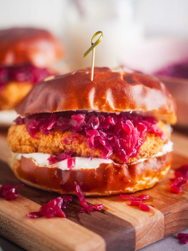 This 7-Ingredient  Schnitzel Sandwich Means Business