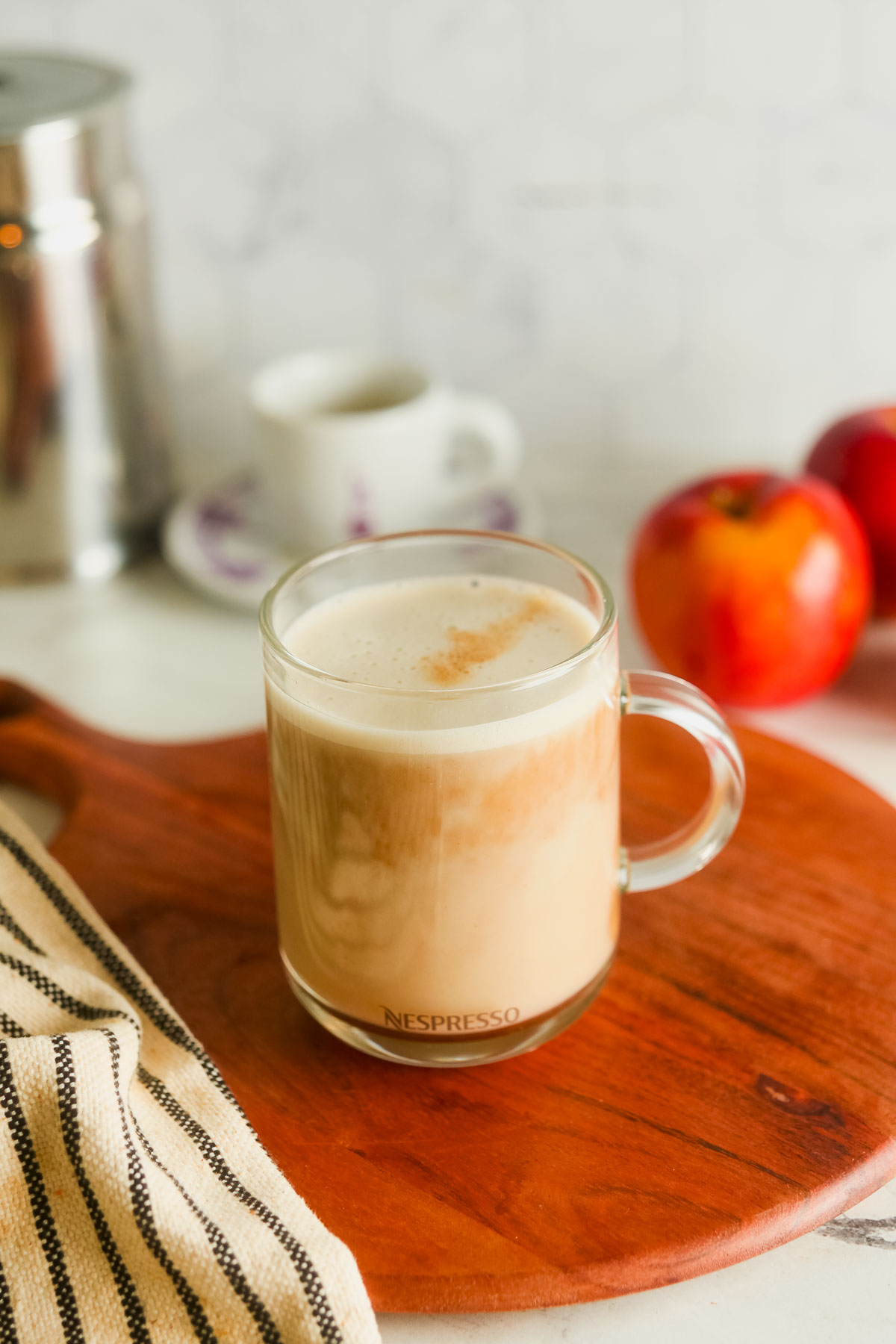 DIY apple butter latte. 